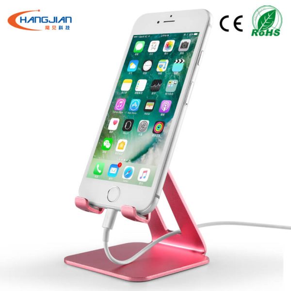 2020 high quality cheapest cell phone metal aluminum alloy phone stand support holder for cell phone and tablet holder3