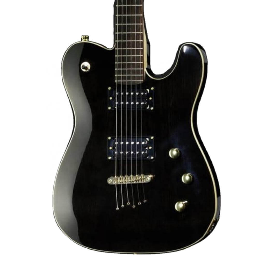 Black Basswood Body Electric Guitar